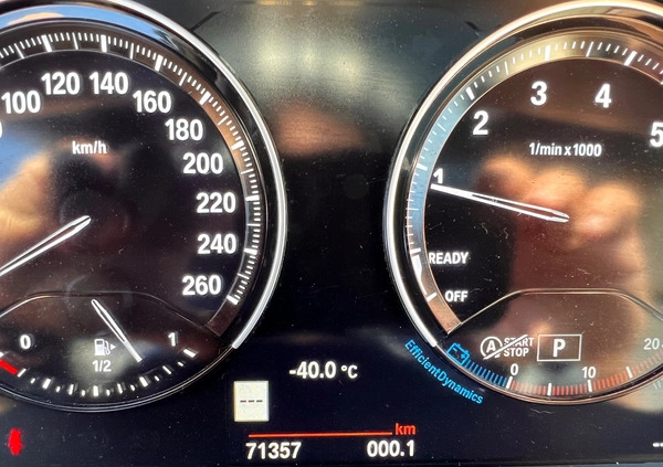 BMW X2 cena 69900 przebieg: 71350, rok produkcji 2018 z Ryglice małe 326